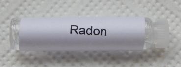 Teströhrchen "Radon"